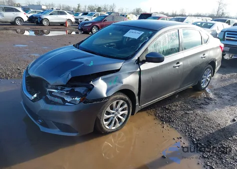 2018 Nissan Sentra Sv из США, поврежденный, VIN 3N1AB7AP7JY306352